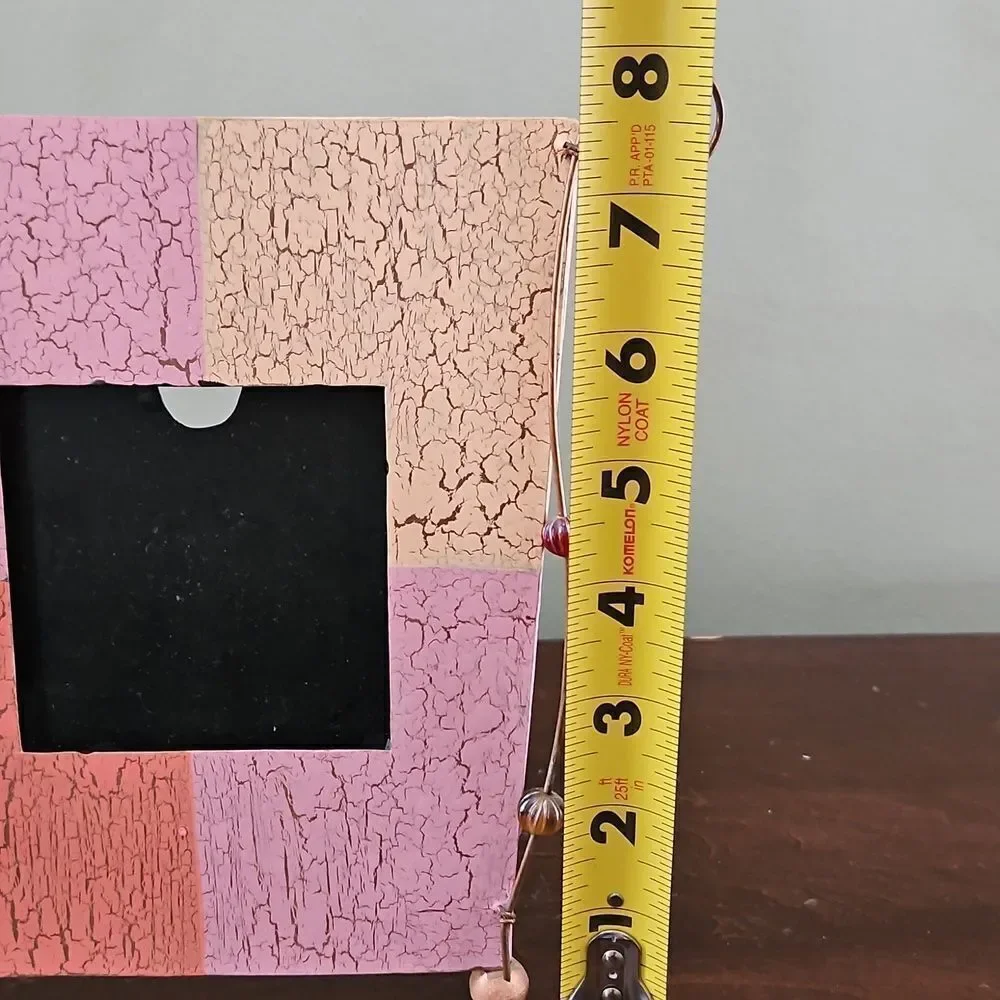Crackle Design Picture Frame